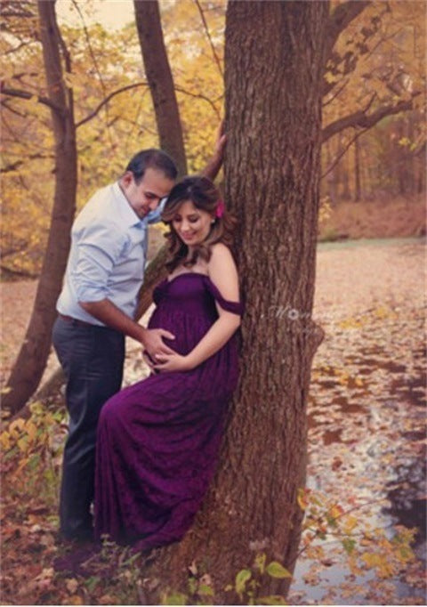 Maternity Korean-Style Lace DressExude elegance on your special day with this Korean-style one-shoulder lace maternity dress. Designed for comfort and sophistication, it gracefully highlights your b0Maternity Korean-StyleMaternity Luv